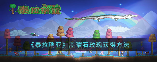泰拉瑞亚黑曜石玫瑰怎么获得
