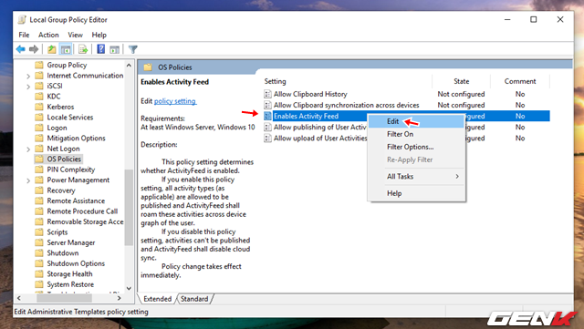 如何在Win10上禁用恼人的时间轴功能