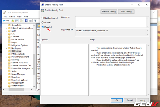 如何在Win10上禁用恼人的时间轴功能