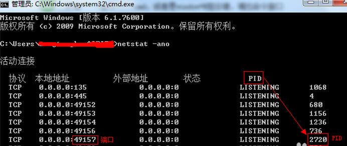 查看端口是否被占用该如何才进行查看？（已解决）