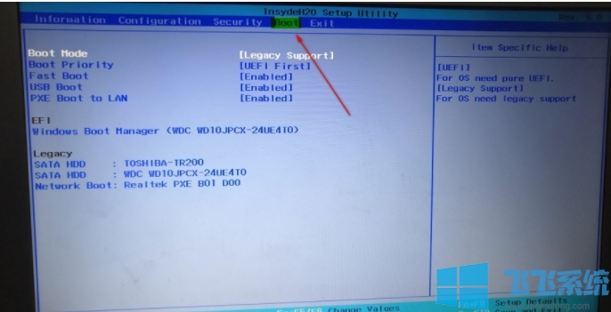 重装Win10后Defalut Boot Device Missing or Boot Failed解决方法