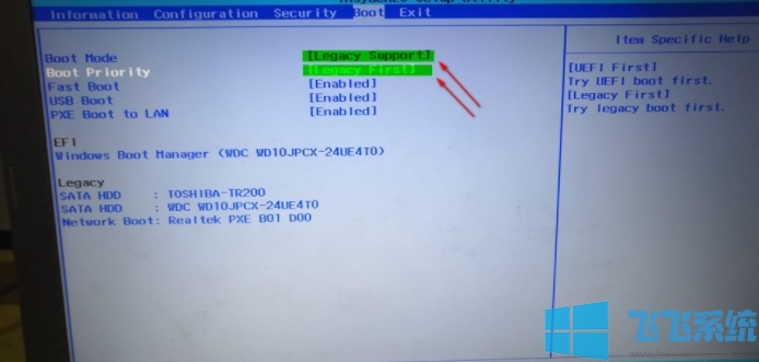 重装Win10后Defalut Boot Device Missing or Boot Failed解决方法