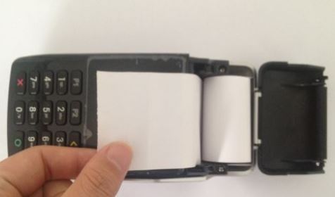 pos机打印纸怎么装？POS机换打印纸教程