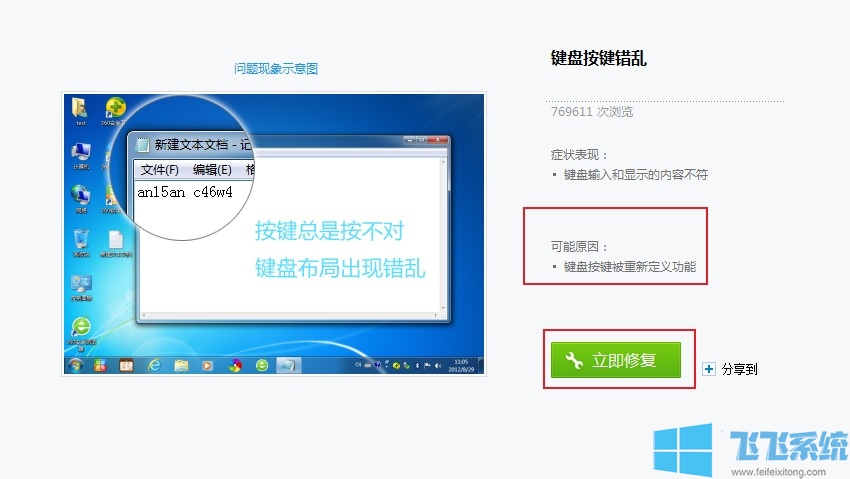 win7按键和实际内容不一致是什么情况 教你最简单解决按键错乱的方法