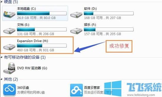 win7系统无法读取U盘中的数据提示需要格式化怎么办(已解决)