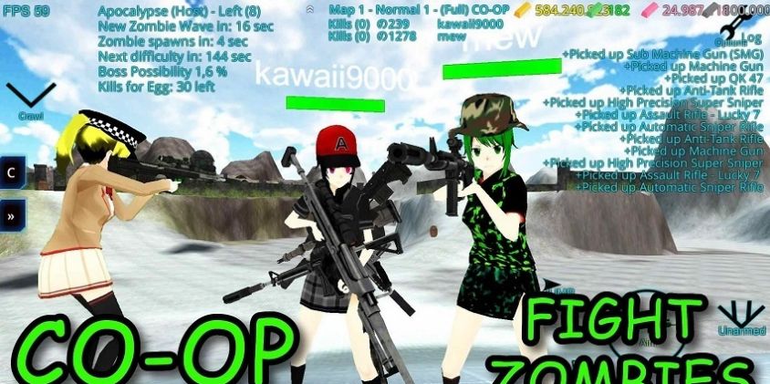 高中女生生存模拟器2022中文版