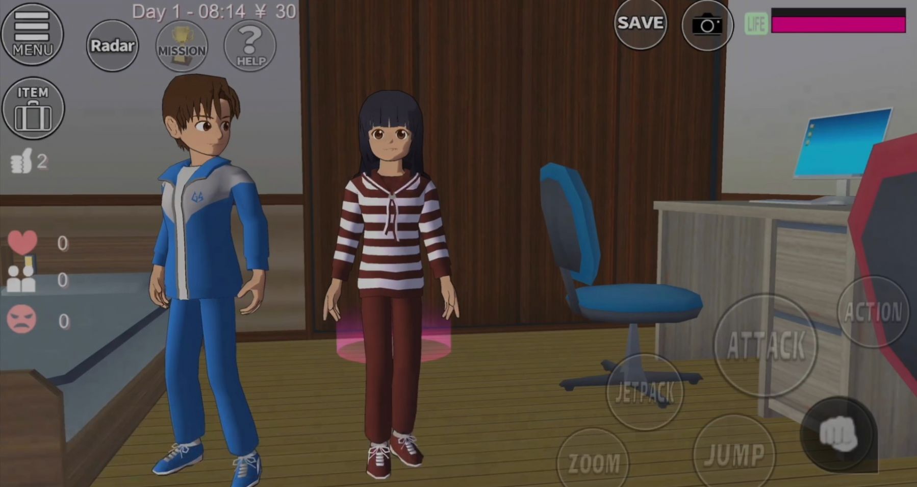 樱花校园僵尸版中文版下载