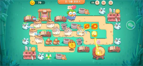 保卫萝卜4第20关攻略图解