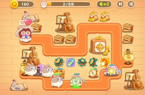 保卫萝卜4阿波尼克号40关攻略