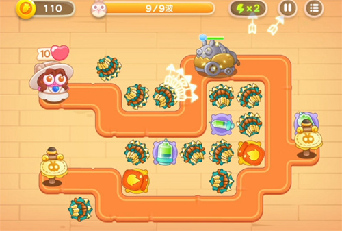 保卫萝卜4阿波尼克号40关攻略