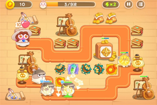 保卫萝卜4阿波尼克号40关攻略