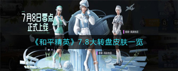 和平精英7.8大转盘皮肤是什么