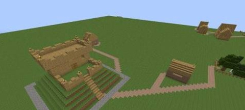 我的世界怎么让村民建造村庄