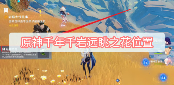 原神千年千岩远眺之花在哪里