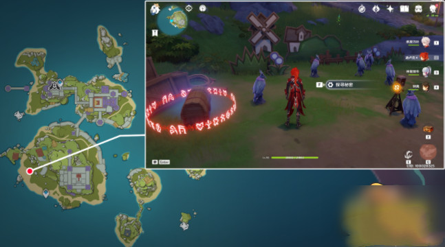 原神谜鸦论处宝箱在哪里