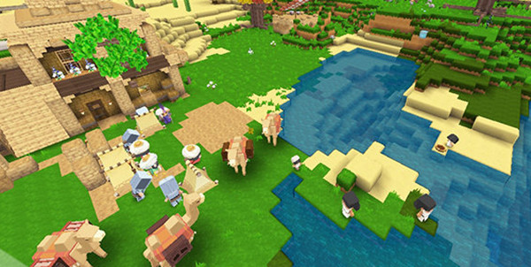 迷你世界沙漠村庄地形码是多少