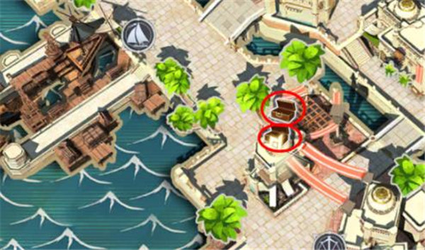 黎明之海东地中海隐秘宝物在哪