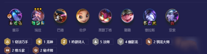 金铲铲之战法转赛芬阵容推荐