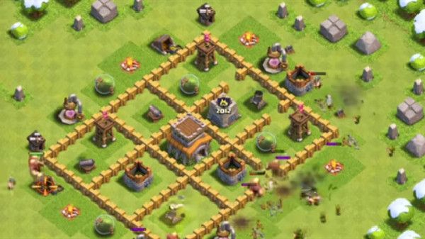 部落冲突十周年挑战赛怎么打