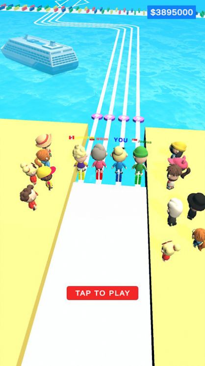 金钱堆栈竞赛游戏手机版