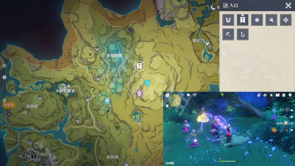 原神3.0掣电树传送点在哪