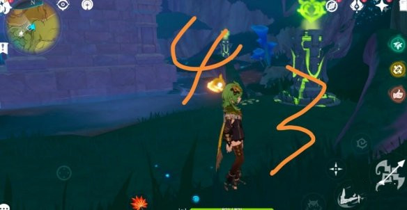 原神伞盖的荫蔽解密顺序