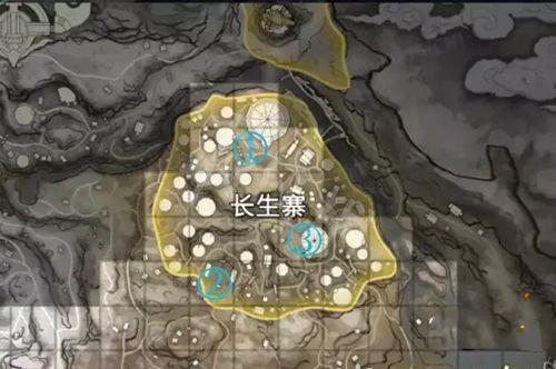 永劫无间长生寨金堆位置在哪