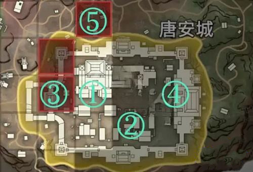 永劫无间唐安城金堆位置在哪