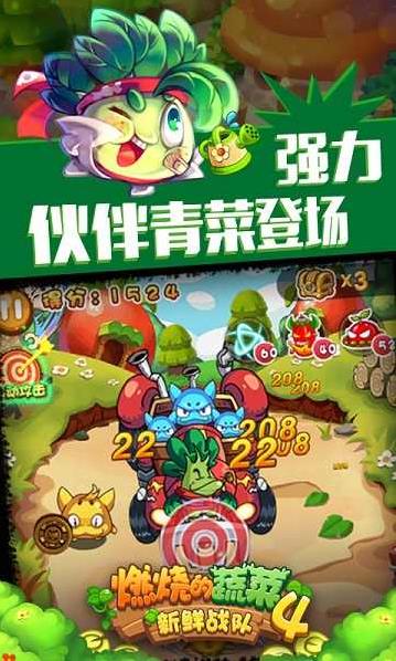 燃烧的蔬菜4新鲜战队手机版