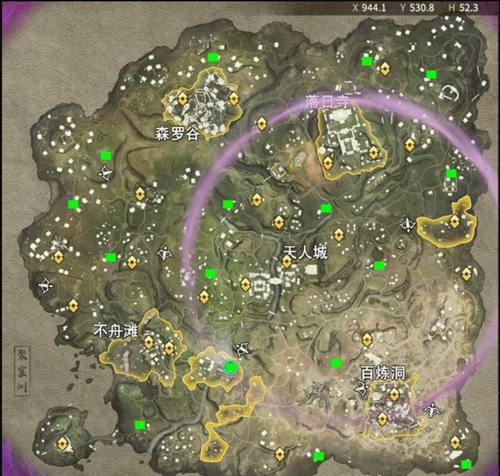 永劫无间祈愿井的位置一览