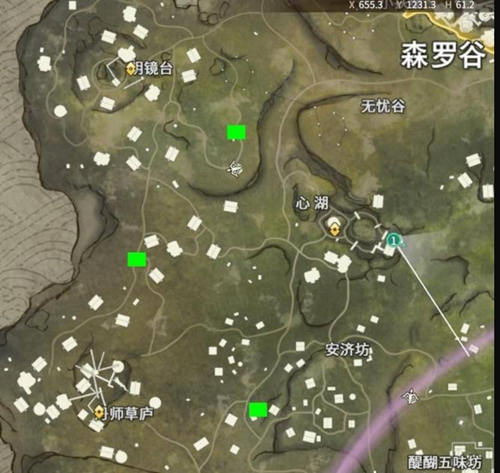 永劫无间祈愿井的位置一览