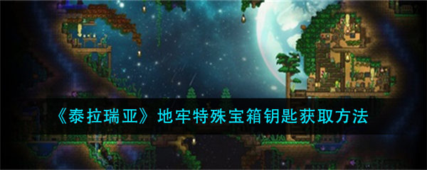 泰拉瑞亚地牢特殊宝箱钥匙怎么获得