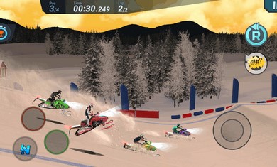 疯狂技能雪地摩托游戏中文版下载