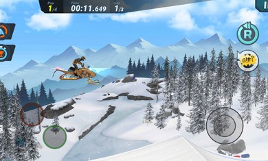 疯狂技能雪地摩托游戏中文版下载