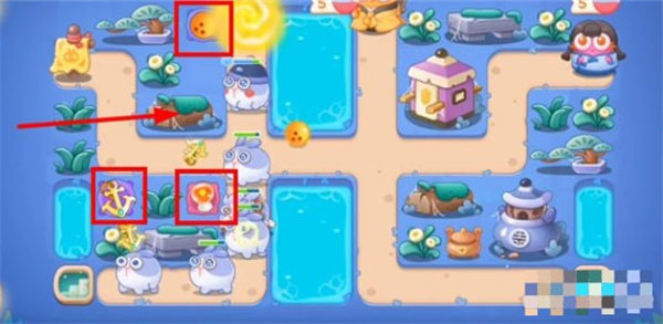 保卫萝卜4阿波道长第43关怎么过