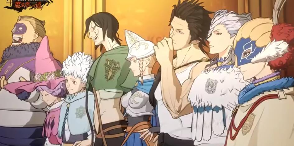 黑色五叶草魔法帝之道游戏下载