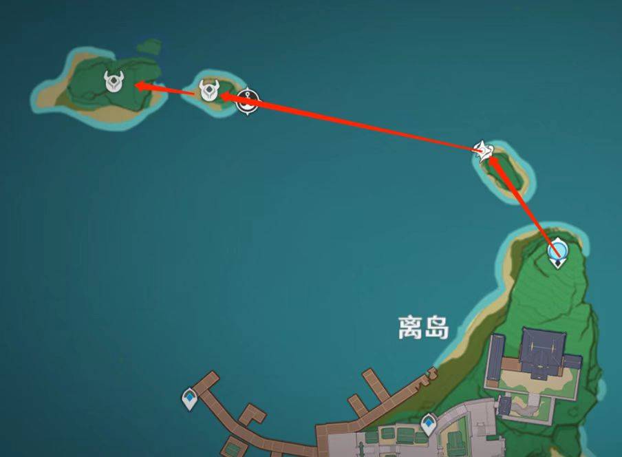 原神名刀镡采集路线什么样