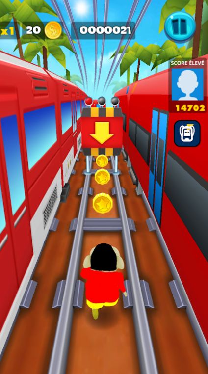 蜡笔小新版地铁跑酷游戏安卓版