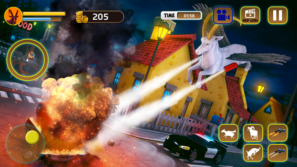 超级山羊荒野生活模拟游戏ios苹果版