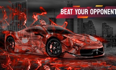 刺激战场地平线赛车下载