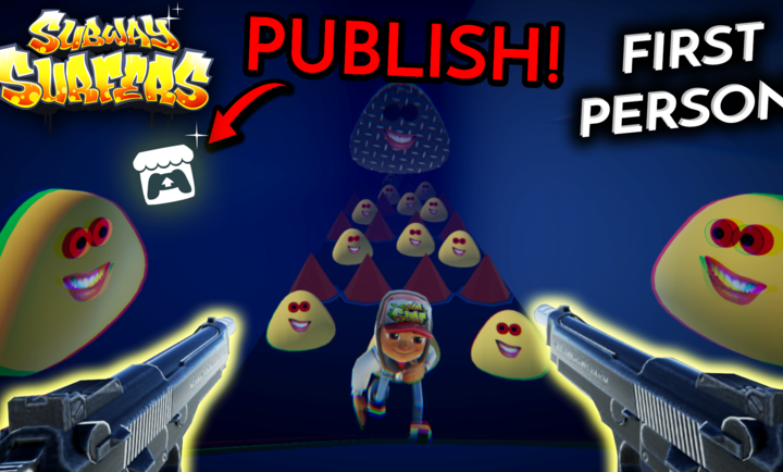 地铁跑酷射击逃生游戏中文版