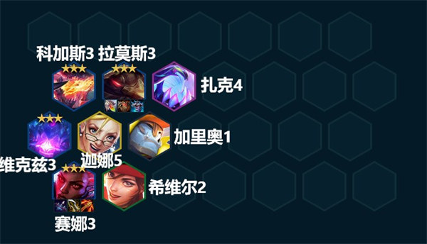 金铲铲之战赦除赛娜阵容怎么搭配