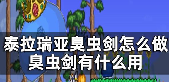 泰拉瑞亚臭虫剑怎么做
