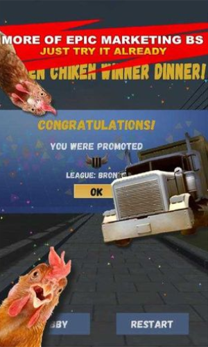 鸡挑战赛穿越马路最新2023安卓下载