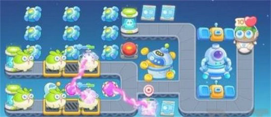 保卫萝卜4太空穿越17关怎么过