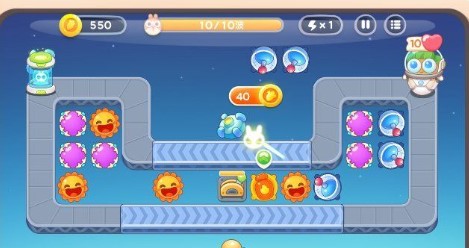 保卫萝卜4太空穿越53关怎么过