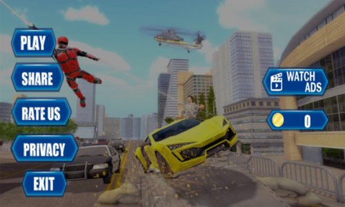 机甲绳索超人下载安装最新版