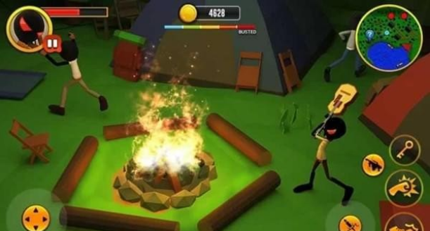 火柴人露营大逃生3D2023安卓下载