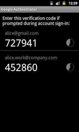 谷歌身份验证器app安卓版