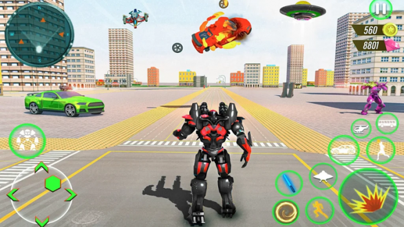 警车机器人游戏最新安卓下载